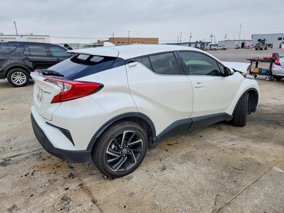 2020 Toyota C-hr VIN JTNKHMBXXL1082106 COPART salvage auction — FRONT END, Tx - Salvage Vehicle Title, sold $4,100 on 2026-07-23 (photo 3)