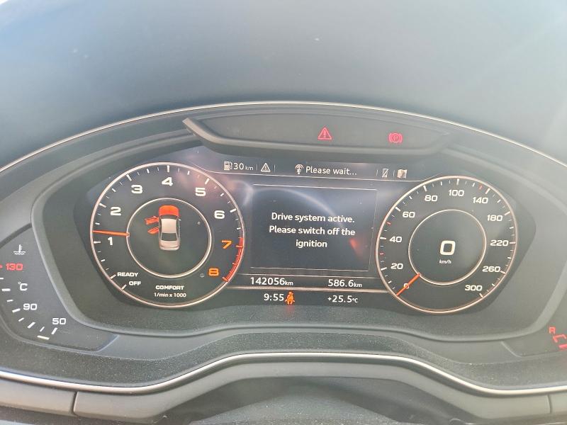 2018 Audi A4 VIN WAURNAF43JA211307 COPART salvage auction — FRONT END, AB - BOS - SALVAGE, sold $7,200 on 2026-07-23 (photo 9)