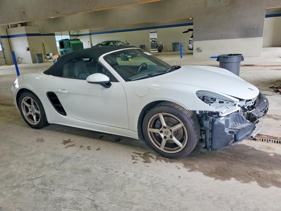 2019 Porsche Boxster VIN WP0CA2A83KS211307 COPART salvage auction — FRONT END, Va - Cert Of Title - Salvage, sold $18,800 on 2026-07-31 (photo 4)