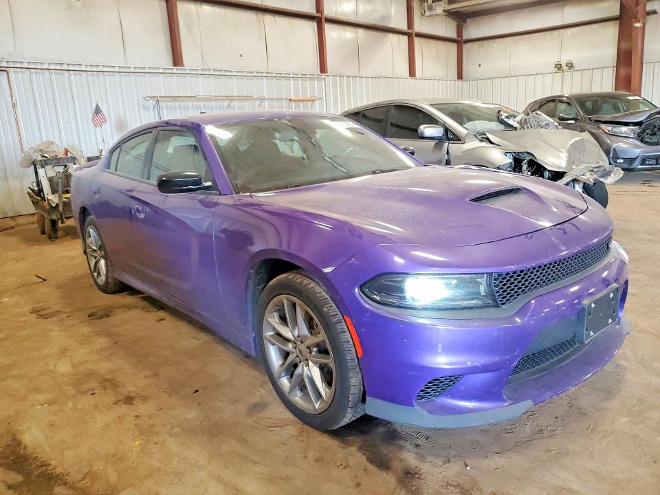 2023 Dodge Charger VIN 2C3CDXMG6PH705056 COPART salvage auction — SIDE, Mi - Certificate Of Title, sold $10,000 on 2026-08-28 (photo 4)