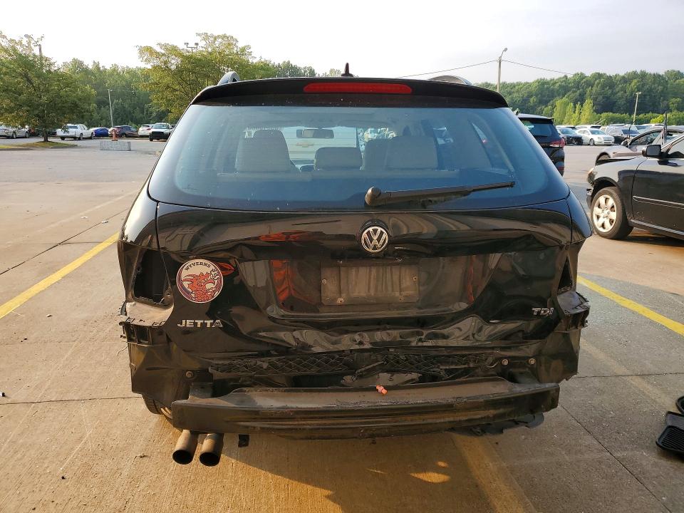 2012 Volkswagen Jetta VIN 3VWPL7AJ6CM703297 COPART salvage auction — REAR END, Salvage Title, sold $1,150 on 2026-08-27 (photo 6)