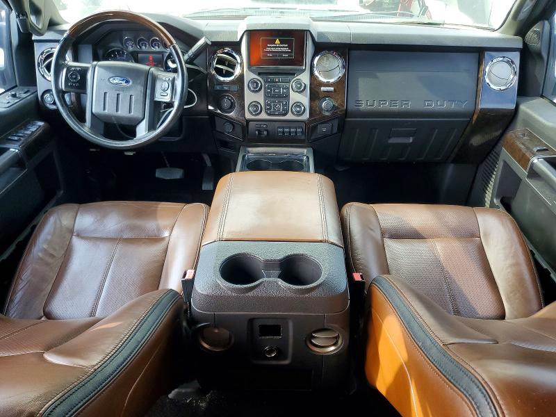 2014 Ford F-250 super duty VIN 1FT7W2BTXEEA14384 COPART salvage auction — BURN, TX - CERTIFICATE OF TITLE, sold $7,200 on 2026-09-08 (photo 8)