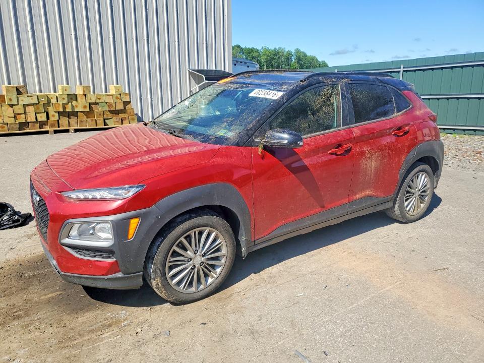 2019 Hyundai Kona VIN KM8K2CAA1KU391114 COPART salvage auction — ROOF, PA - CERTIFICATE OF SALVAGE, sold $1,600 on 2026-07-22 (photo 1)