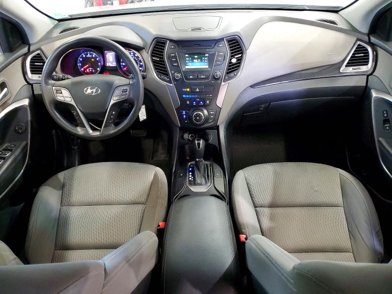 2015 Hyundai Santa fe VIN KM8SMDHF7FU112112 COPART salvage auction — FRONT END, CT - CERTIFICATE OF TITLE, sold $2,700 on 2026-07-24 (photo 8)