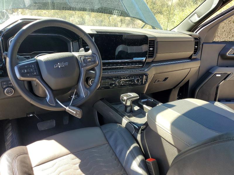 2025 Chevrolet Silverado VIN 3GCUKHE86SG149259 COPART salvage auction — Burn Interior, Nv - Salvage Title, sold $34,000 on 2026-10-01 (photo 8)