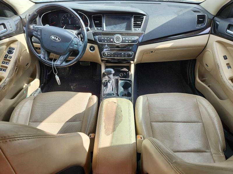 2015 Kia Cadenza VIN KNALN4D73F5185473 COPART salvage auction — MINOR DENT/SCRATCHES, LA - CERTIFICATE OF TITLE (P), sold $2,750 on 2026-07-31 (photo 8)