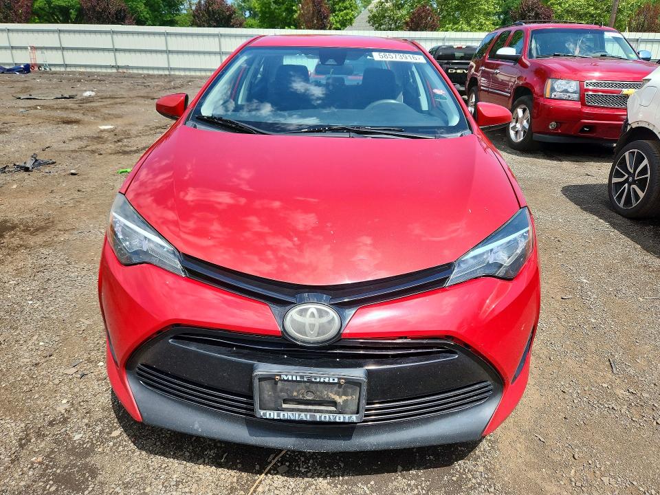 2017 Toyota Corolla VIN 5YFBURHE2HP637717 COPART salvage auction — REAR END, Ct - Cert Of Title-Salvage, sold $2,200 on 2026-07-14 (photo 5)
