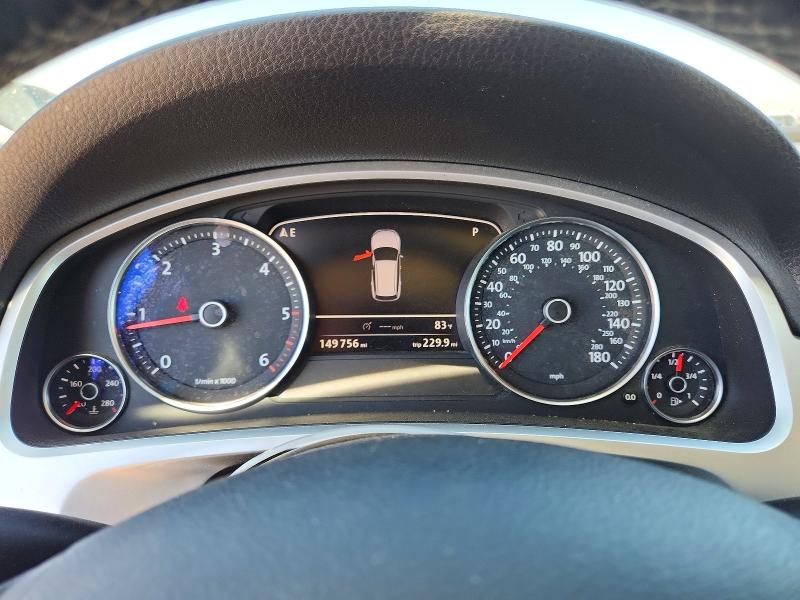 2011 Volkswagen Touareg VIN WVGFK9BP0BD003295 COPART salvage auction — FRONT END, CO - PUBLIC - SALVAGE TITLE (P), sold $350 on 2026-07-21 (photo 9)