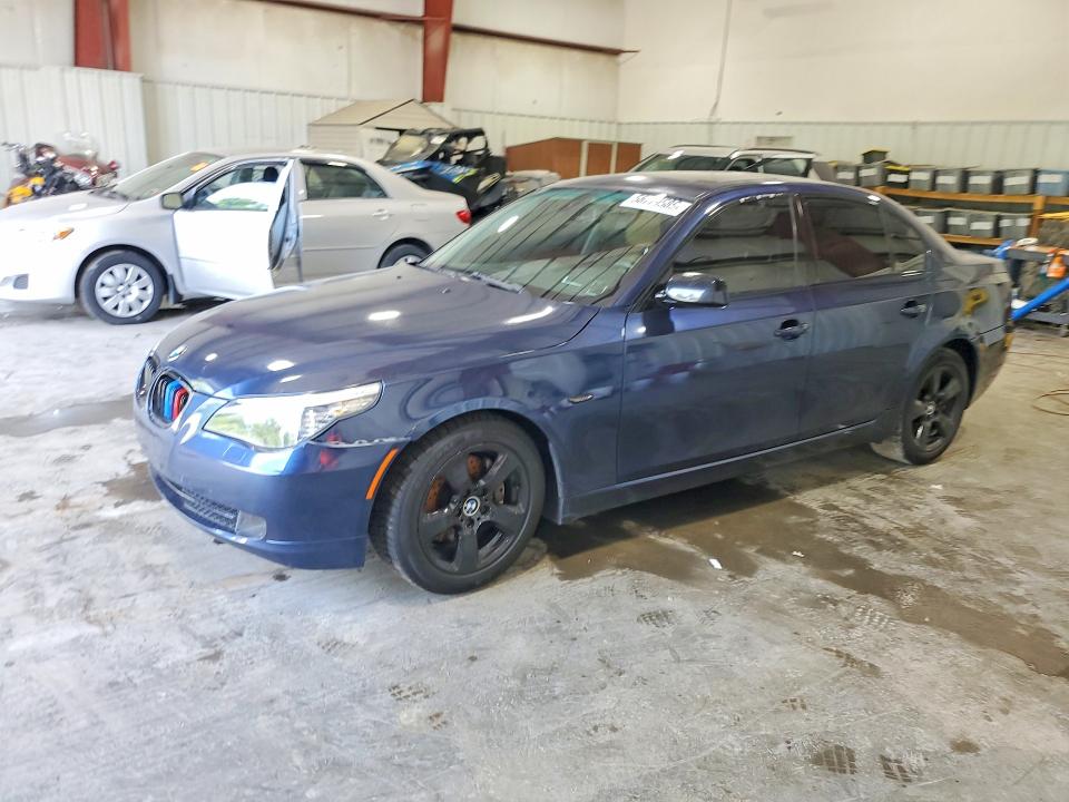 2008 BMW 5 series VIN WBANV93558CZ67844 COPART salvage auction — FRONT END, NY - MV-907A SALVAGE CERTIFICATE, sold $450 on 2026-07-15 (photo 1)