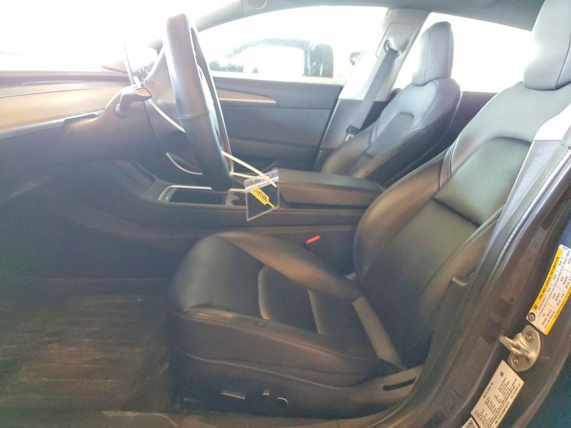 2022 Tesla Model 3 VIN 5YJ3E1EA0NF155176 COPART salvage auction — FRONT END, CA - SALVAGE CERTIFICATE, sold $6,500 on 2026-07-20 (photo 7)