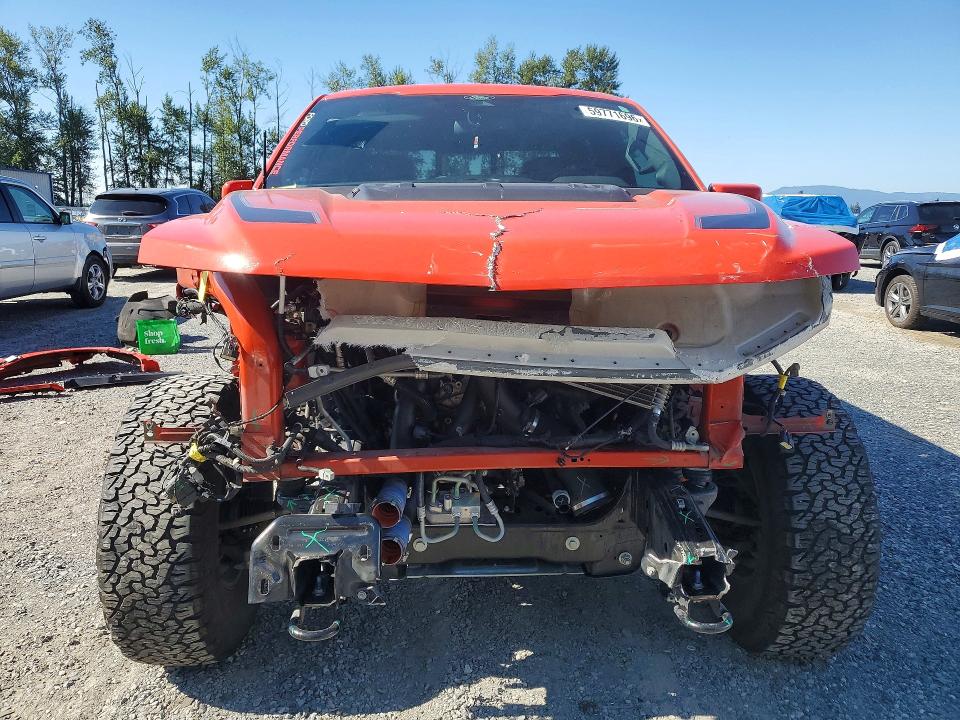 2022 Ford F-150 VIN 1FTFW1RG8NFC33627 COPART salvage auction — FRONT END, Wa - Bill Of Sale, sold $26,750 on 2026-07-20 (photo 5)