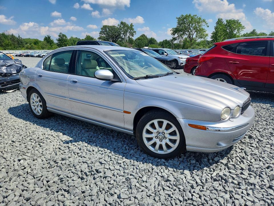 2002 Jaguar X type VIN SAJEA51D12XC07187 COPART salvage auction — REAR END, OH - CERT OF TITLE-SALVAGE, sold $300 on 2026-07-27 (photo 4)