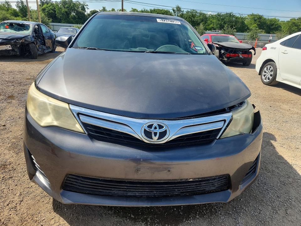 2012 Toyota Camry VIN 4T4BF1FK8CR273322 COPART salvage auction — SIDE, TX - CERTIFICATE OF TITLE, sold $2,450 on 2026-07-09 (photo 5)