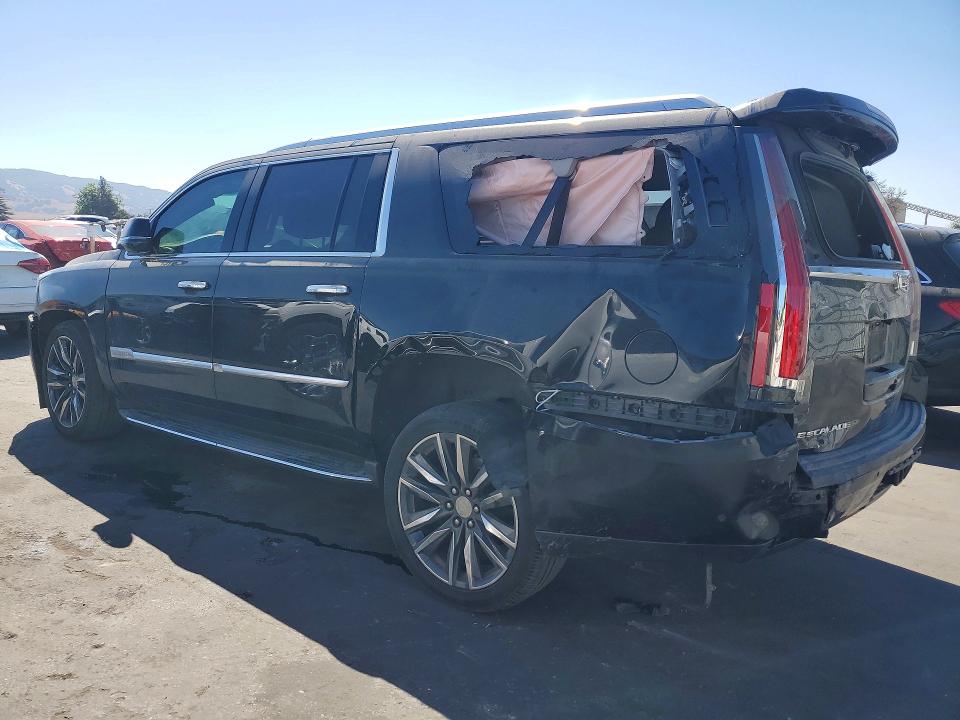 2018 Cadillac Escalade esv VIN 1GYS3HKJ9JR344082 COPART salvage auction — FRONT END, CA - SALVAGE CERTIFICATE, sold $7,500 on 2026-08-27 (photo 2)