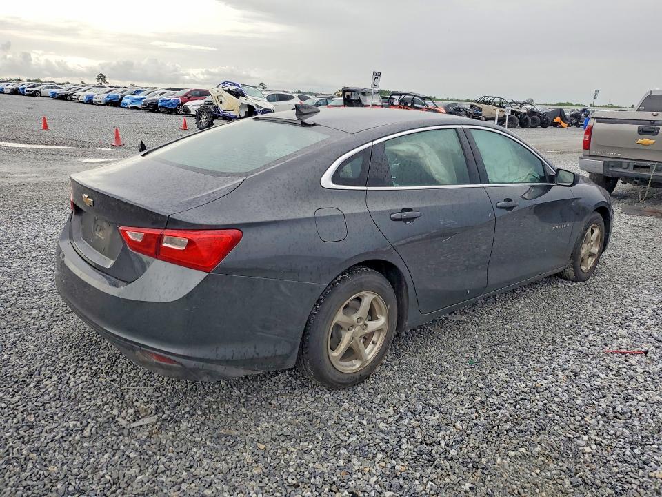 2017 Chevrolet Malibu VIN 1G1ZB5ST9HF118605 COPART salvage auction — FRONT END, LA - CERT OF TITLE-SALVAGE, sold $950 on 2026-07-27 (photo 3)
