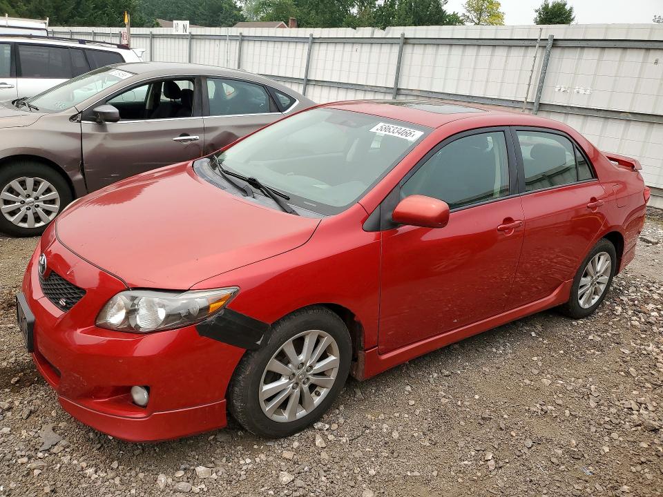 2010 Toyota Corolla VIN 2T1BU4EE6AC227385 COPART salvage auction — HAIL, MD - CERTIFICATE OF TITLE, sold $250 on 2026-07-27 (photo 1)