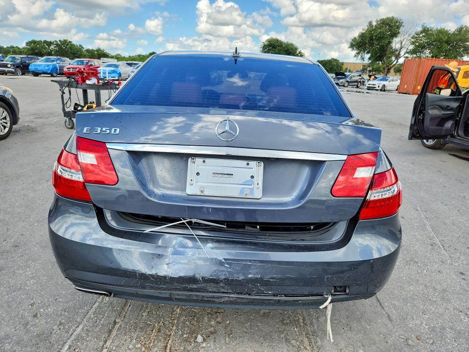 2010 Mercedes-benz E-klasse VIN WDDHF5GB5AA162178 COPART salvage auction — REAR END, Fl - Cert Of Title Slvg Rebuildable, sold $35 on 2026-07-21 (photo 6)