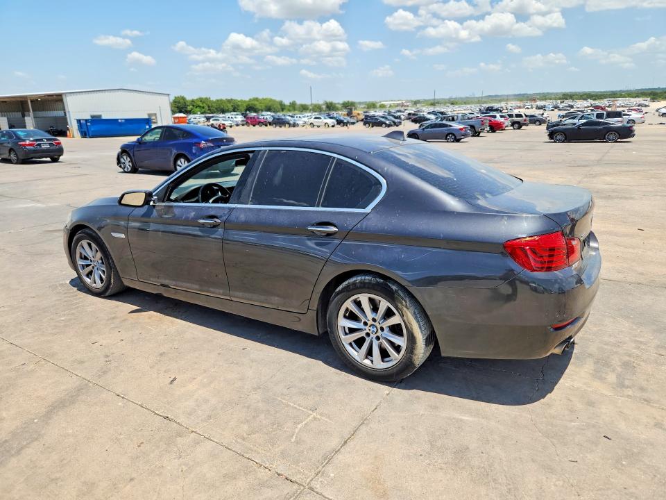2015 BMW 5er VIN WBA5A7C58FD626803 COPART salvage auction — SIDE, Tx - Bonded Title - Salvage, sold $175 on 2026-07-16 (photo 2)
