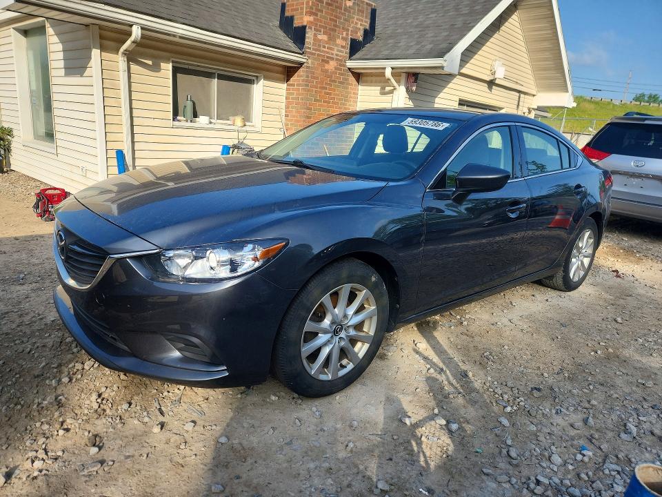 2016 Mazda 6 VIN JM1GJ1U53G1462161 COPART salvage auction — MECHANICAL, Oh - Cert Of Title-Salvage, sold $125 on 2026-07-15 (photo 1)