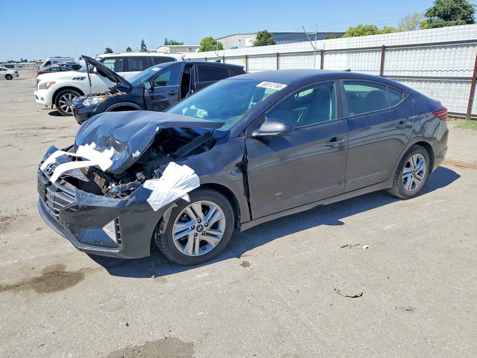 2020 Hyundai Elantra VIN 5NPD84LF7LH558338 COPART salvage auction — FRONT END, Ca - Salvage Certificate, sold $1,550 on 2026-07-24 (photo 1)