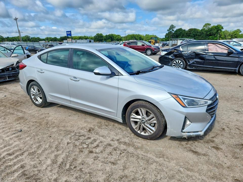 2019 Hyundai Elantra VIN KMHD84LF1KU768689 COPART salvage auction — MECHANICAL, Al - Certificate Of Title, sold $1,550 on 2026-07-23 (photo 4)