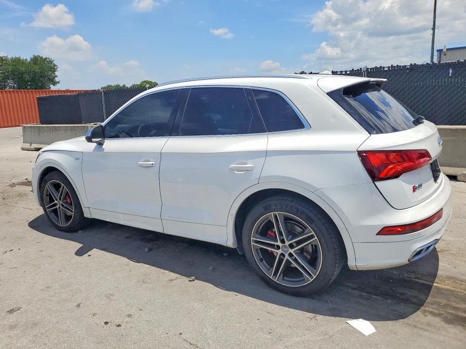 2018 Audi Sq5 VIN WA1C4AFY8J2182275 COPART salvage auction — REAR END, Fl - Certificate Of Title (P), sold $10 on 2026-07-28 (photo 2)