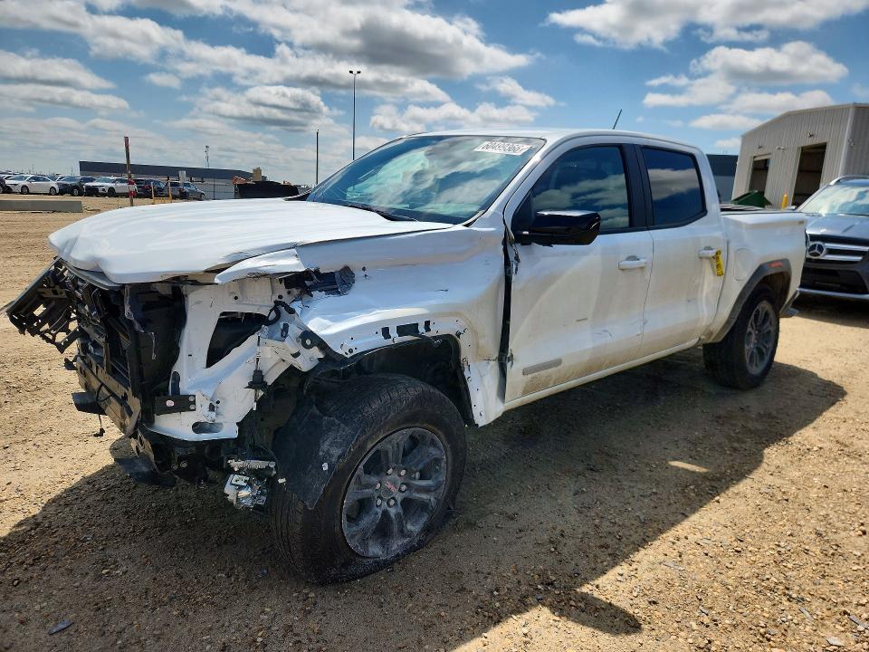 2025 Gmc Canyon VIN 1GTP2BEK3S1235097 COPART salvage auction — FRONT END, Ab - Bos - Salvage, sold $3,150 on 2026-08-20 (photo 1)