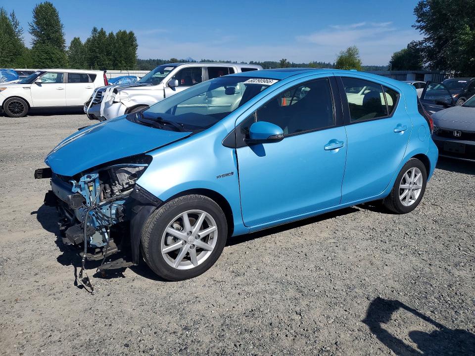 2015 Toyota Prius VIN JTDKDTB37F1087324 COPART salvage auction — FRONT END, Wa - Bill Of Sale, sold $5,500 on 2026-07-20 (photo 1)
