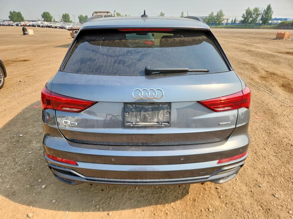 2021 Audi Q3 VIN WA1FECF38M1050217 COPART salvage auction — SIDE, Ab - Bos - Salvage, sold $7,500 on 2026-10-06 (photo 6)