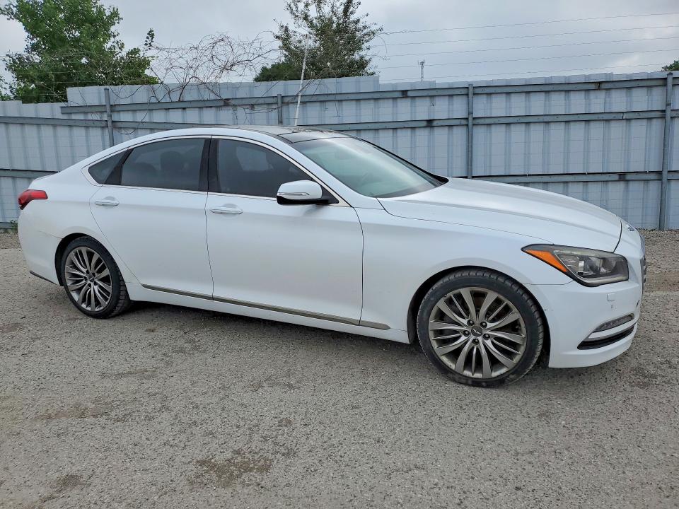 2015 Hyundai Genesis VIN KMHGN4JF2FU017535 COPART salvage auction — UNDERCARRIAGE, On - Permit No Brand - Unfit (P), sold $2,850 on 2026-07-29 (photo 4)