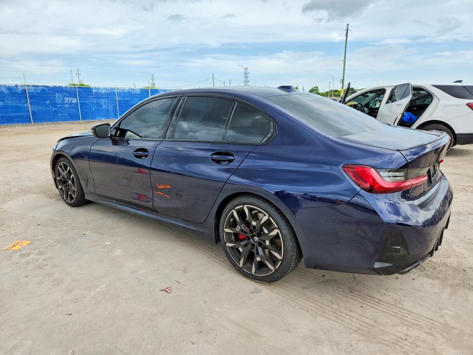 2026 BMW M3 VIN WBA53FT07TFW11055 COPART salvage auction — WATER/FLOOD, Fl - Cert Of Title-Slvg Rebld Flood, sold $28,750 on 2026-08-19 (photo 2)