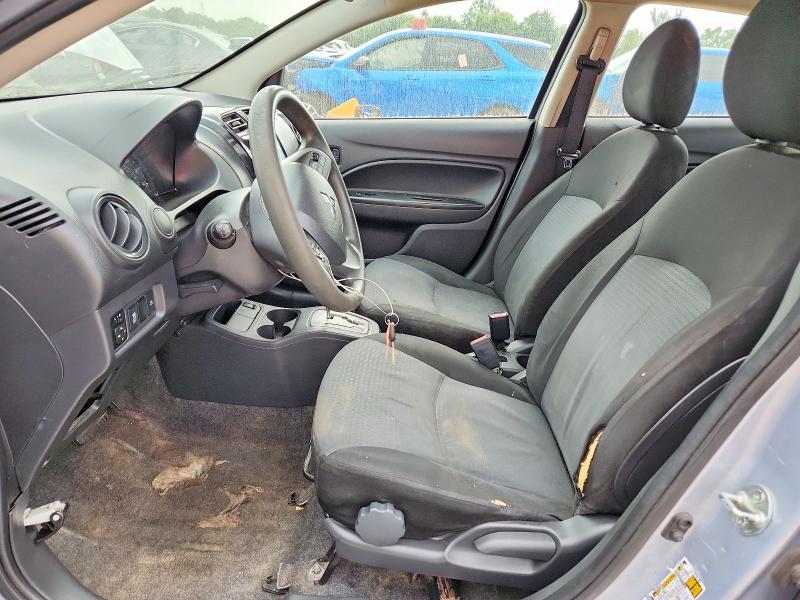 2022 Mitsubishi Mirage VIN ML32FUFJ8NHF09248 COPART salvage auction — FRONT END, In - Certificate Of Title (P), sold $3,150 on 2026-07-29 (photo 7)