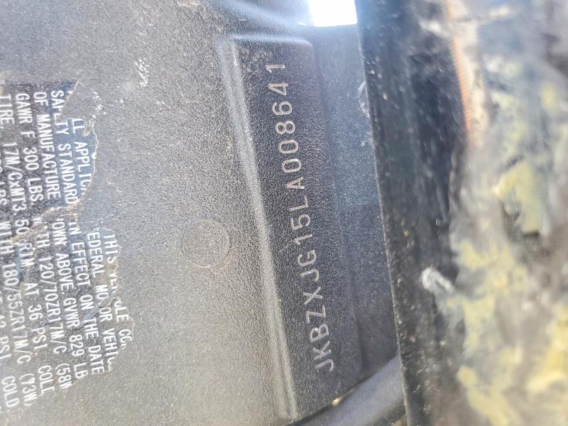 2020 Kawasaki Zx VIN JKBZXJG15LA008641 COPART salvage auction — VANDALISM, AZ - CERTIFICATE OF TITLE, sold $2,000 on 2026-07-16 (photo 8)