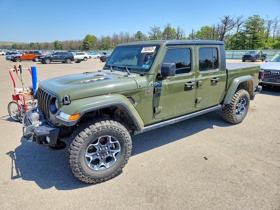 2023 Jeep Gladiator VIN 1C6JJTBG0PL568584 COPART salvage auction — VANDALISM, PA - CERTIFICATE OF SALVAGE, sold $11,900 on 2026-07-27 (photo 1)