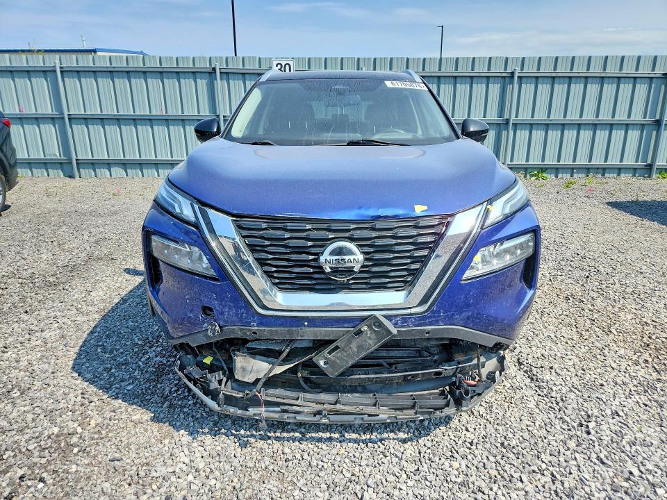 2021 Nissan Rogue VIN JN8AT3DD3MW318311 COPART salvage auction — FRONT END, On - Permit No Brand - Unfit, sold $5,300 on 2026-07-30 (photo 5)