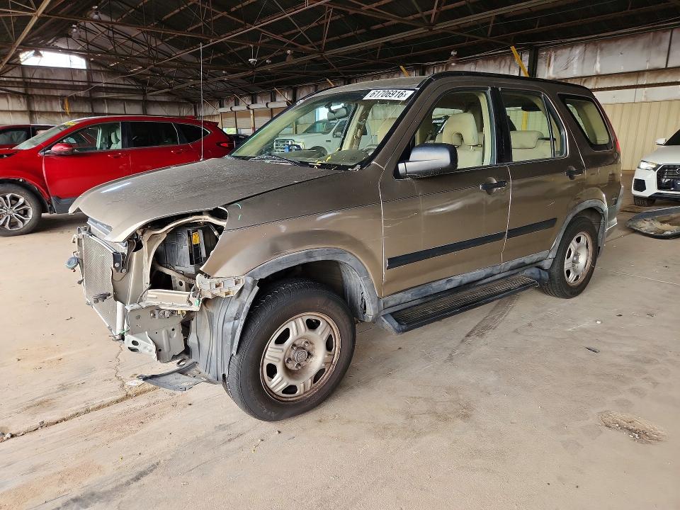 2006 Honda Cr-v VIN JHLRD78506C021347 COPART salvage auction — FRONT END, Az - Cert Of Title - Salvage, sold $425 on 2026-07-27 (photo 1)