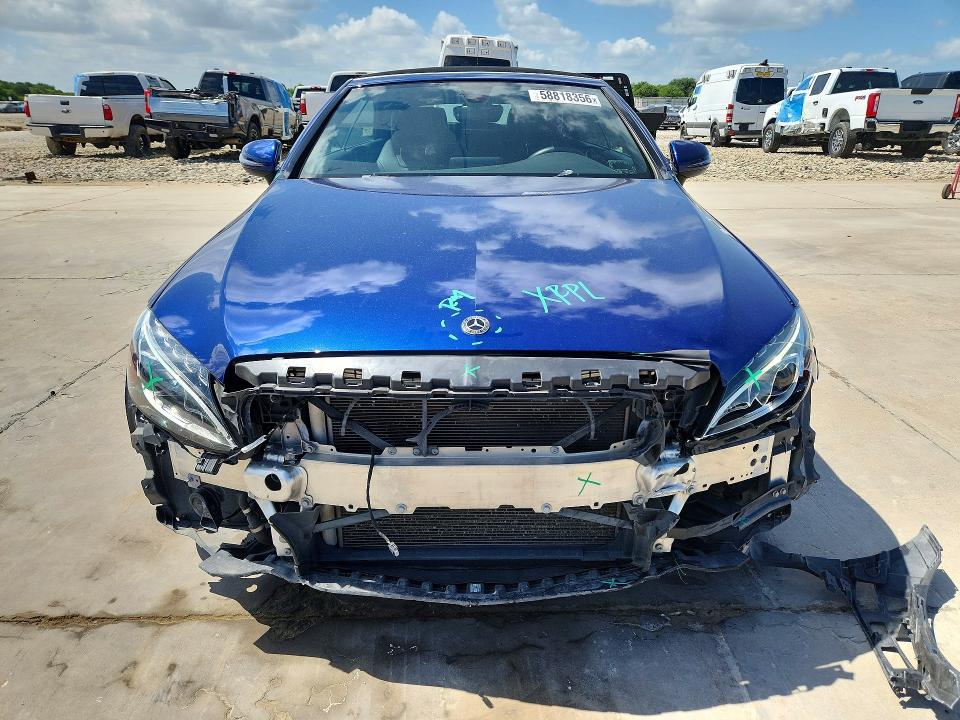 2018 Mercedes-benz C-klasse VIN WDDWK4JB8JF598340 COPART salvage auction — FRONT END, Tx - Certificate Of Title, sold $325 on 2026-08-20 (photo 5)