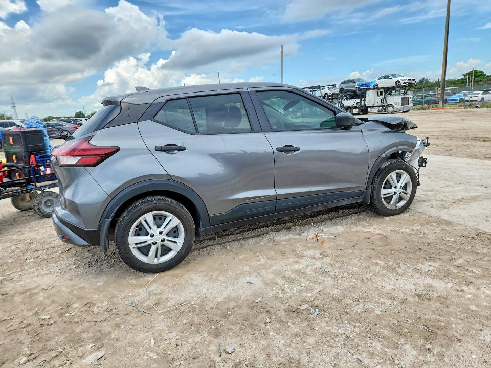 2025 Nissan Kicks VIN 3N1CP5BV0SL482959 COPART salvage auction — FRONT END, Fl - Cert Of Title Slvg Rebuildable, sold $4,900 on 2026-07-30 (photo 3)