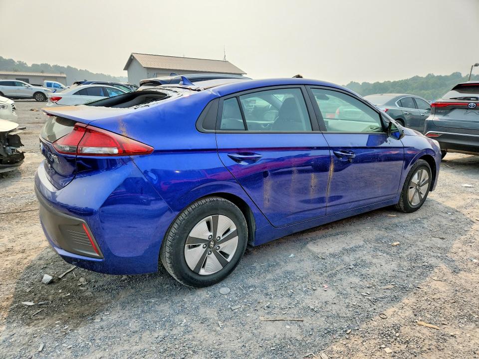 2022 Hyundai Ioniq VIN KMHC65LC0NU275152 COPART salvage auction — ROOF, Pa - Certificate Of Salvage, sold $1,400 on 2026-07-23 (photo 3)