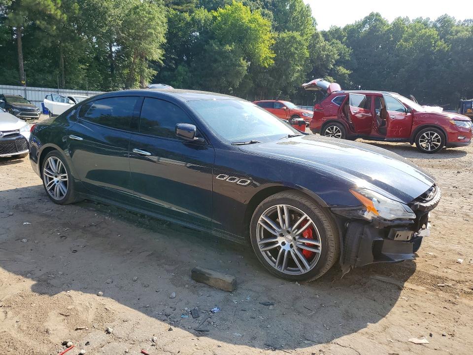 2016 Maserati VIN ZAM56RPA3G1168707 COPART salvage auction — FRONT END, Ga - Cert Of Title-Salvage, sold $5,800 on 2026-08-14 (photo 4)