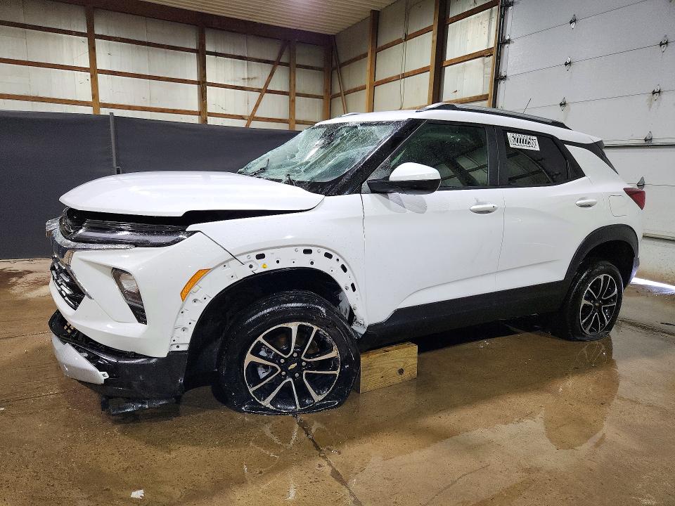 2025 Chevrolet Trailblazer VIN KL79MRSL3SB125957 COPART salvage auction — FRONT END, OH - BILL OF SALE-PARTS ONLY (P), sold $100 on 2026-07-27 (photo 1)