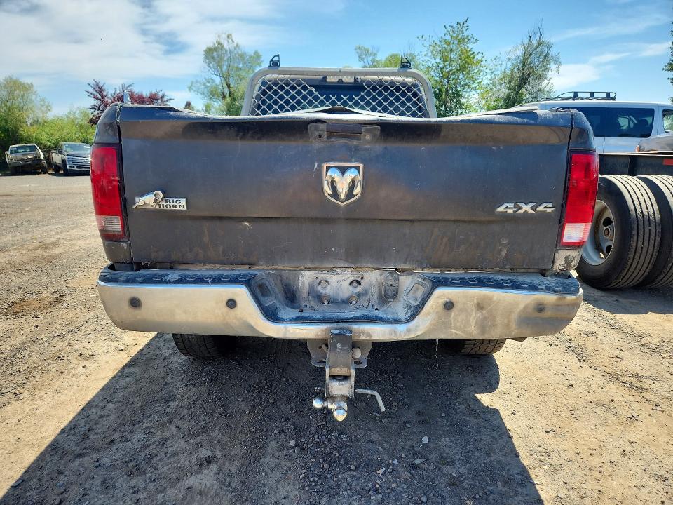 2018 Ram 3500 VIN 3C63R3HL6JG164389 COPART salvage auction — FRONT END, Or - Salvage Title Certificate, sold $250 on 2026-08-10 (photo 6)