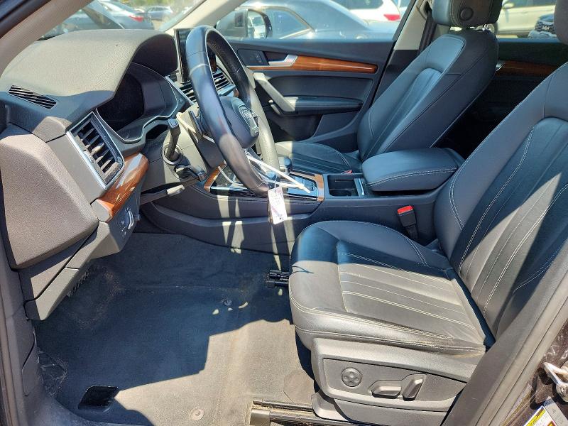 2021 Audi Q5 VIN WA1BAAFY3M2020630 COPART salvage auction — FRONT END, Pa - Certificate Of Salvage, sold $10,900 on 2026-07-31 (photo 7)