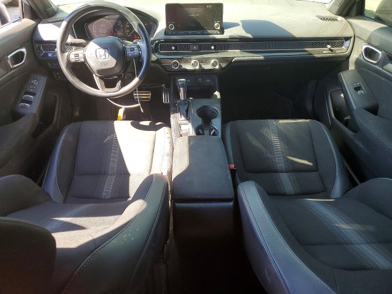 2022 Honda Civic VIN 19XFL2H85NE010772 COPART salvage auction — REAR END, CA - SALVAGE CERTIFICATE, sold $7,000 on 2026-08-25 (photo 8)