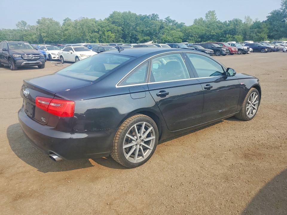 2014 Audi A6 VIN WAUFGAFC5EN037856 COPART salvage auction — MINOR DENT/SCRATCHES, Ct - Certificate Of Title, sold $3,250 on 2026-07-21 (photo 3)