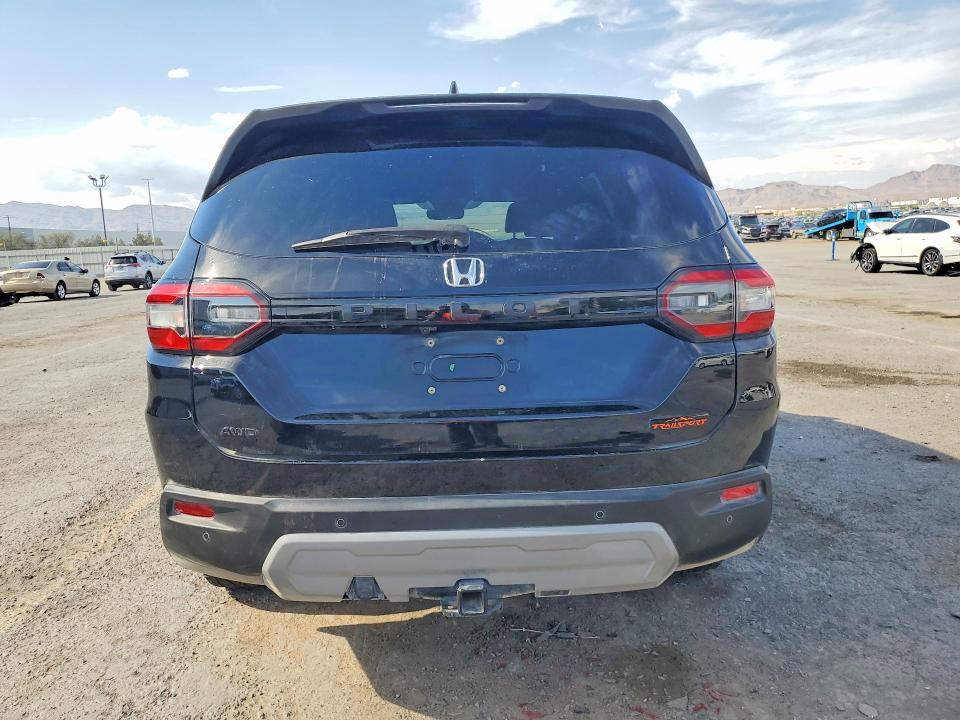 2023 Honda Pilot VIN 5FNYG1H68PB023339 COPART salvage auction — FRONT END, Nv - Salvage Title, sold $12,500 on 2026-08-16 (photo 6)