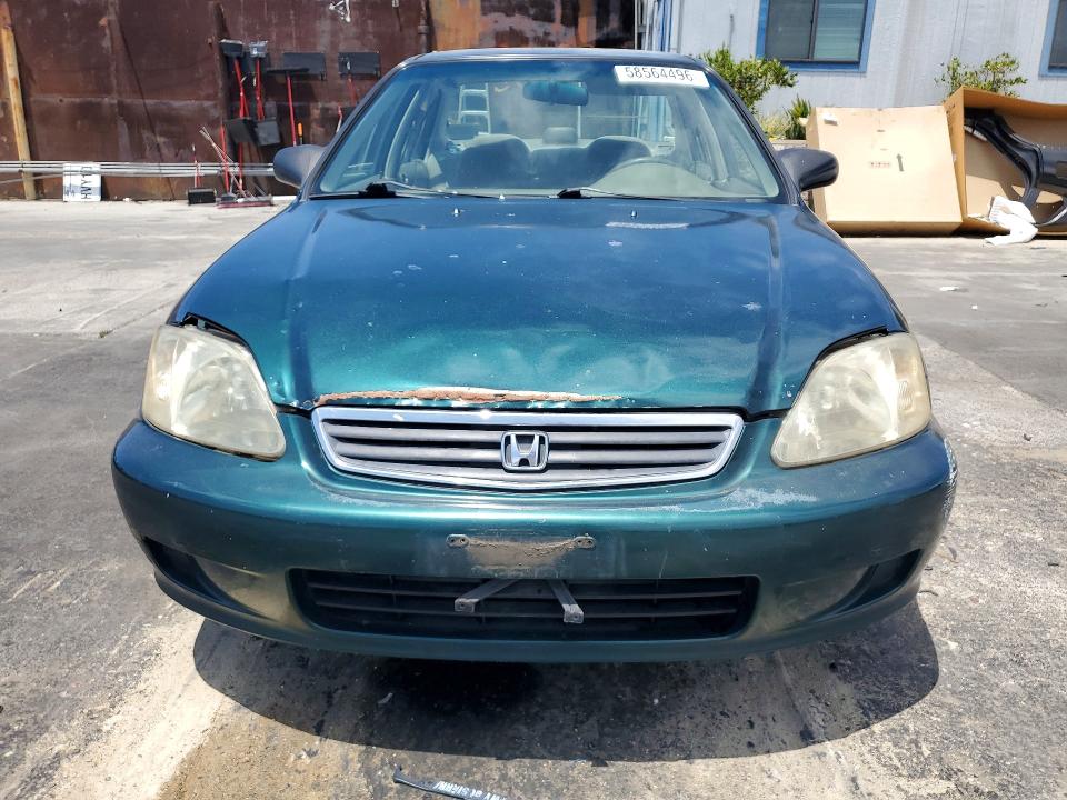 2000 Honda Civic VIN JHMEJ6674YS006330 COPART salvage auction — FRONT END, CA - SALVAGE CERTIFICATE, sold $350 on 2026-07-22 (photo 5)
