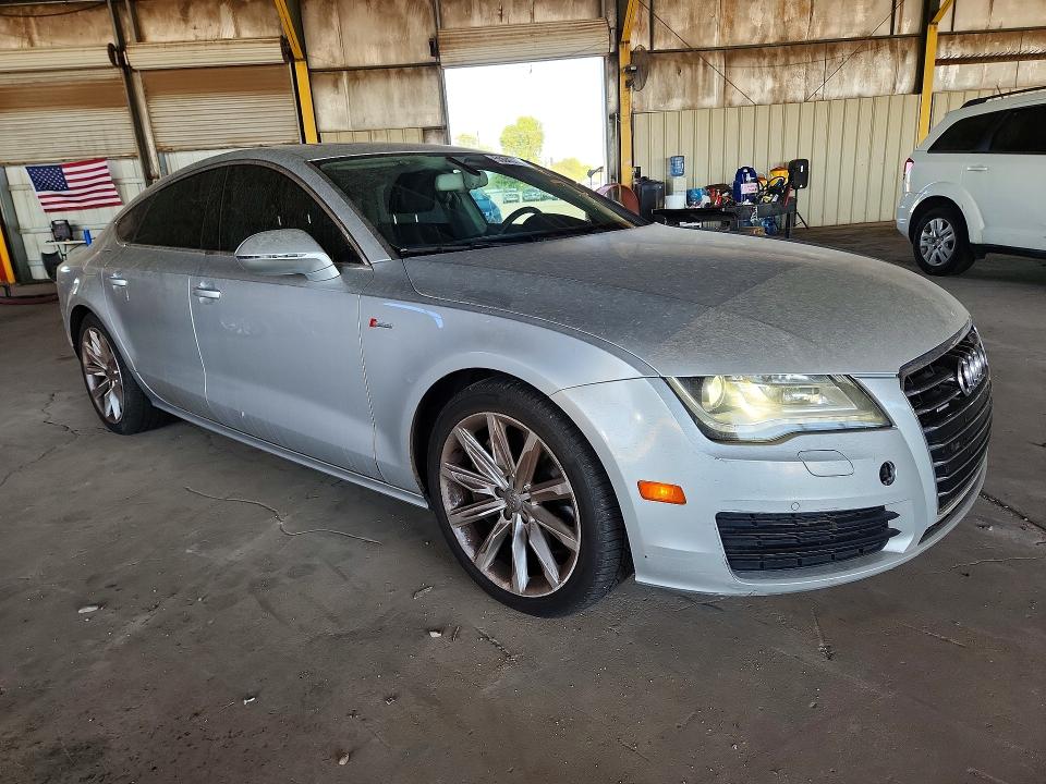 2012 Audi A7 VIN WAUSGAFCXCN001527 COPART salvage auction — NORMAL WEAR, Az - Certificate Of Title, sold $1,850 on 2026-07-27 (photo 4)