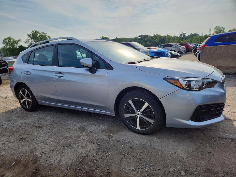 2023 Subaru Impreza VIN 4S3GTAV68P3713245 COPART salvage auction — SIDE, Ny - Mv-907A Salvage Certificate, sold $1,400 on 2026-07-28 (photo 4)