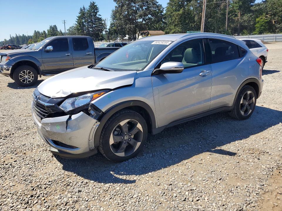 2018 Honda Hr-v VIN 3CZRU6H70JM731360 COPART salvage auction — FRONT END, Wa - Bill Of Sale, sold $6,300 on 2026-07-17 (photo 1)